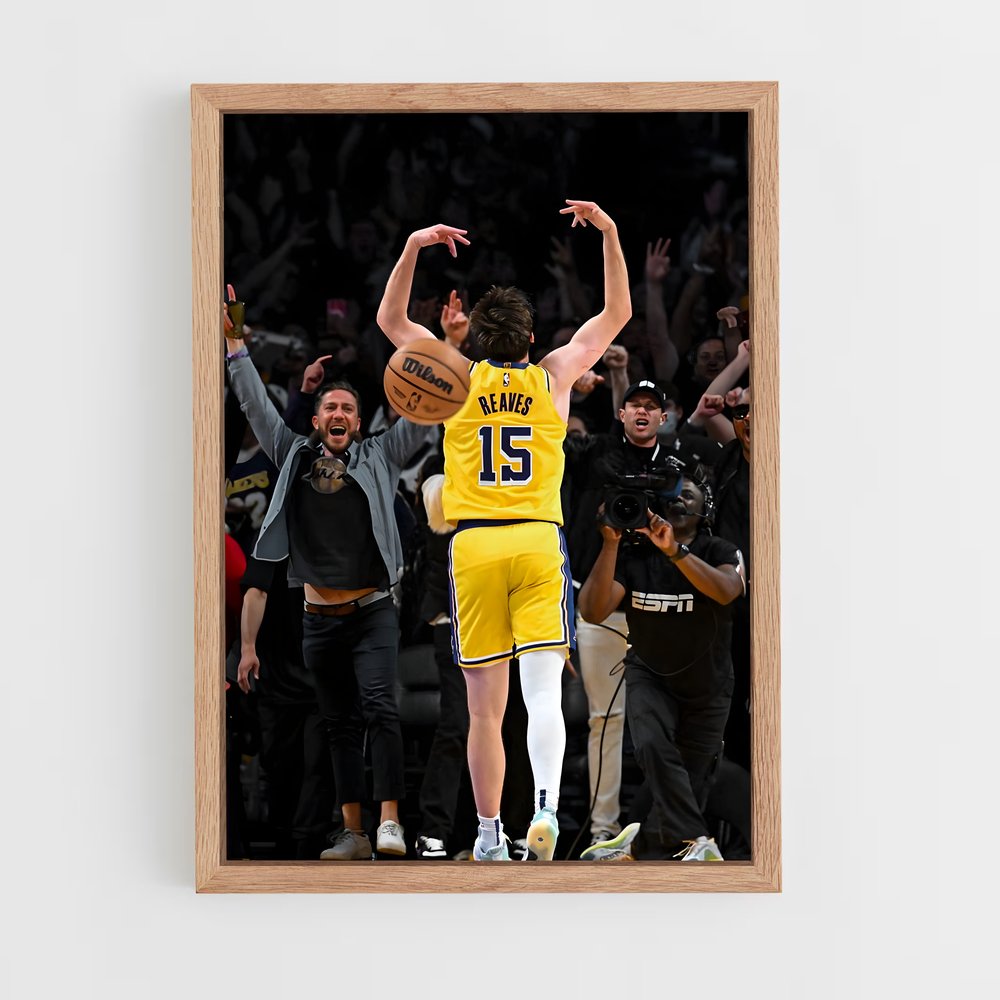 Poster Celebration Lakers – affiche Basketball (vue 4)
